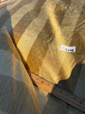Designer Quality Silk Dupioni Stripes - Golds/Cream!!!
