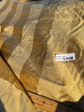 Designer Quality Silk Dupioni Stripes - Golds/Cream!!!