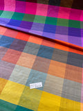 Designer Quality 100% Silk Dupioni Plaid!!!