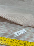 Designer Quality Silk Shantung Gingham Check - BABY PINK/ WHITE!!!