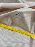 Designer Quality Silk Shantung Gingham Check - BABY PINK/ WHITE!!!