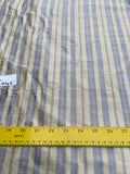 Designer Quality Silk Shantung Stripes - BANANA GOLD/ PURPLE!!!