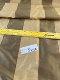 Designer Quality Silk Shantung Stripes -BANANA GOLD/ OLIVE GOLD!!!