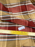 Designer Quality Silk Shantung plaid - BANANA GOLD/ OLIVE GOLD!!!