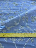 Exquisite Quality Silk Organza Sheer Embroidery - OFF-WHITE/ GOLDS!!!