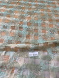 Exquisite Quality Silk Organza Sheer Embroidery - TYE DYE!!!