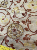 Exquisite Quality Silk Organza Sheer Embroidery - GOLDEN YELLOW!!!