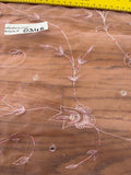 Exquisite Quality Silk Organza Sheer Embroidery - PINK!!!