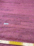 Exquisite Quality Silk Organza Sheer Embroidery - BRIGHT PINK!!!