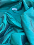 Fabulous Quality Iridescent Silk Taffeta - HUNTER GREEN!!!