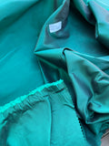 Fabulous Quality Iridescent Silk Taffeta - HUNTER GREEN!!!