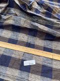 Fabulous Quality Silk Dupioni Plaid - Blues/Off White!!!