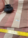 Fabulous Quality Silk Shantung Stripes - Ivory/Taupe/Red!!!