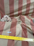 Designer Quality Silk Shantung Stripes - Gold/Brick Gold!!!