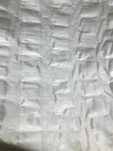Designer Quality Silk Shantung Stripes - SEERSUCKER COLLECTION!!!