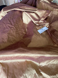 Fabulous Quality Iridescent Silk Shantung - GOLD / BROWN!!!