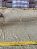 Exquisite Quality Silk Chiffon Heavy Hand Embroidery - GOLDEN YELLOW!!!