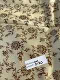 Exquisite Quality Raw Silk Tussah Jacquard - FLORAL/ NATURAL!!!