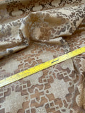 Exquisite Quality Silk Organza Sheers/ Geometrical Pattern - GOLD!!!