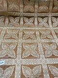 Exquisite Quality Silk Organza Sheer Jacquard - CUTWORK/ NOVELTY!!!