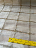 Exquisite Quality Raw Silk Sheer Novelty - IVORY!!!