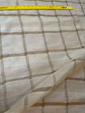 Exquisite Quality Raw Silk Sheer Novelty - IVORY!!!