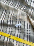 Exquisite Quality Gorgeous Silk Organza Sheer Plaid - LIGHT GREEN/ CREAM/ OFF-WHITE/ GOLD!!!