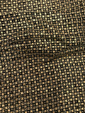 Exquisite  Quality Silk Chiffon Hand Embroidered - BLACK/ GOLD!!!